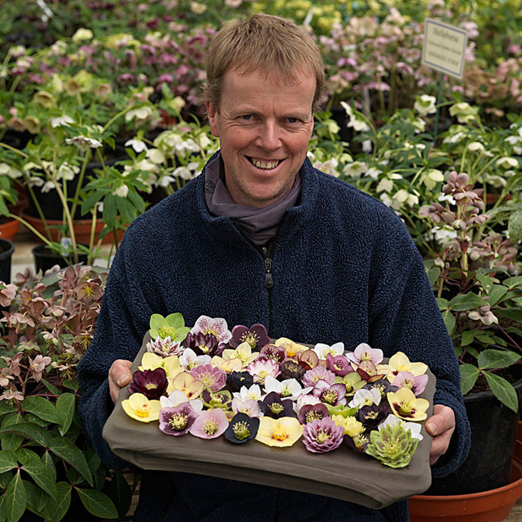 Kevin Belcher with some of his breedings